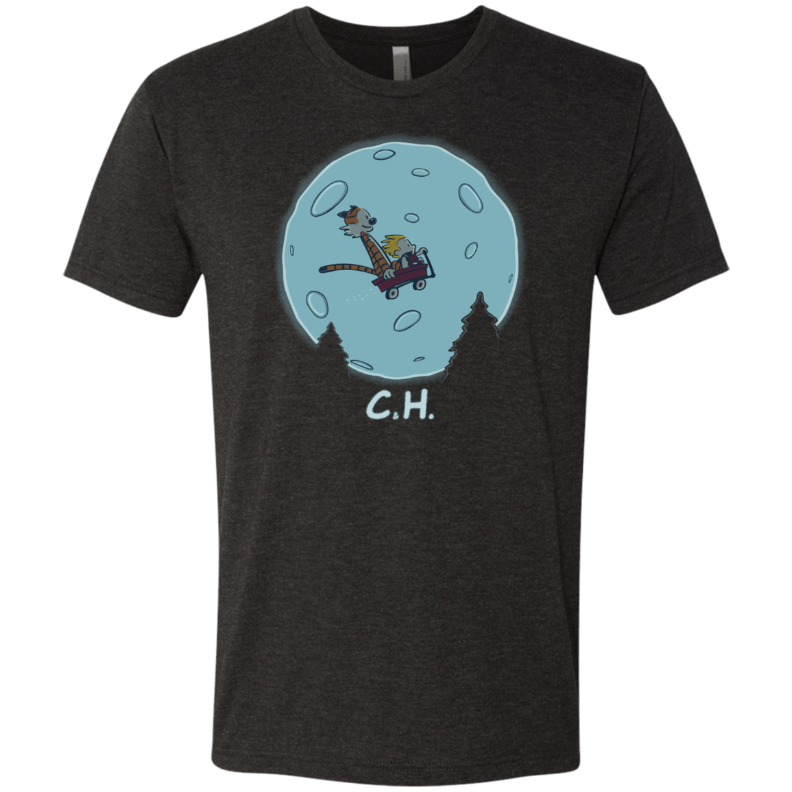T-Shirts Vintage Black / S Flying Wagon Men's Triblend T-Shirt