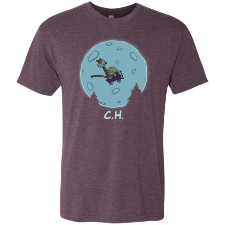 T-Shirts Vintage Purple / S Flying Wagon Men's Triblend T-Shirt