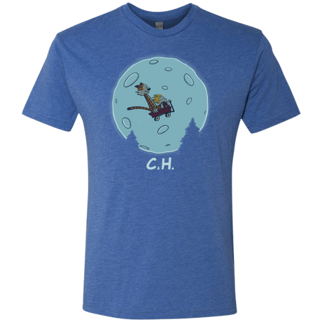 T-Shirts Vintage Royal / S Flying Wagon Men's Triblend T-Shirt