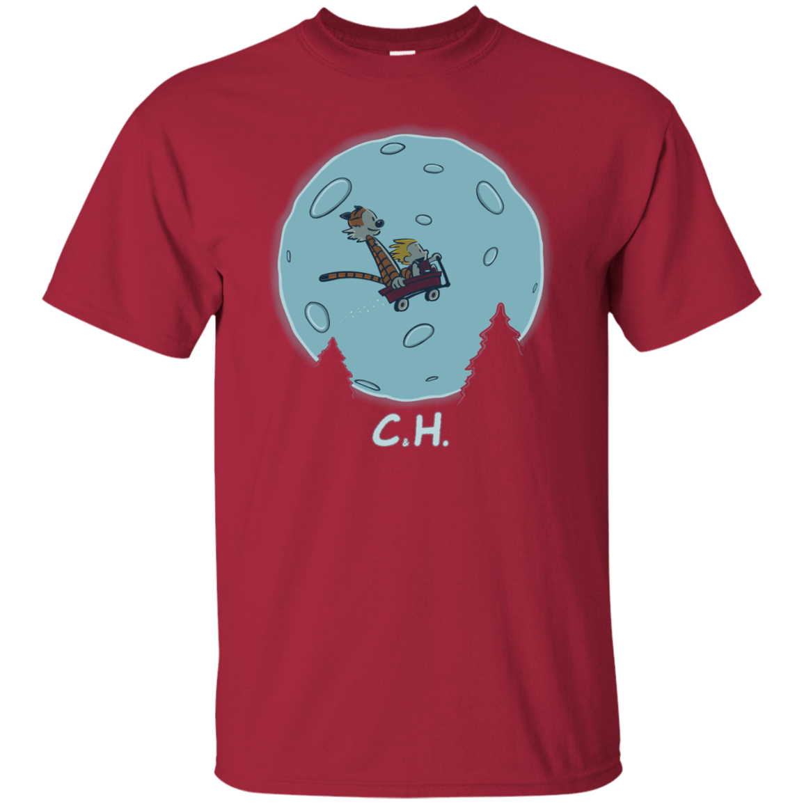 T-Shirts Cardinal / S Flying Wagon T-Shirt