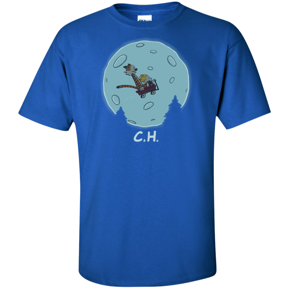 T-Shirts Royal / XLT Flying Wagon Tall T-Shirt