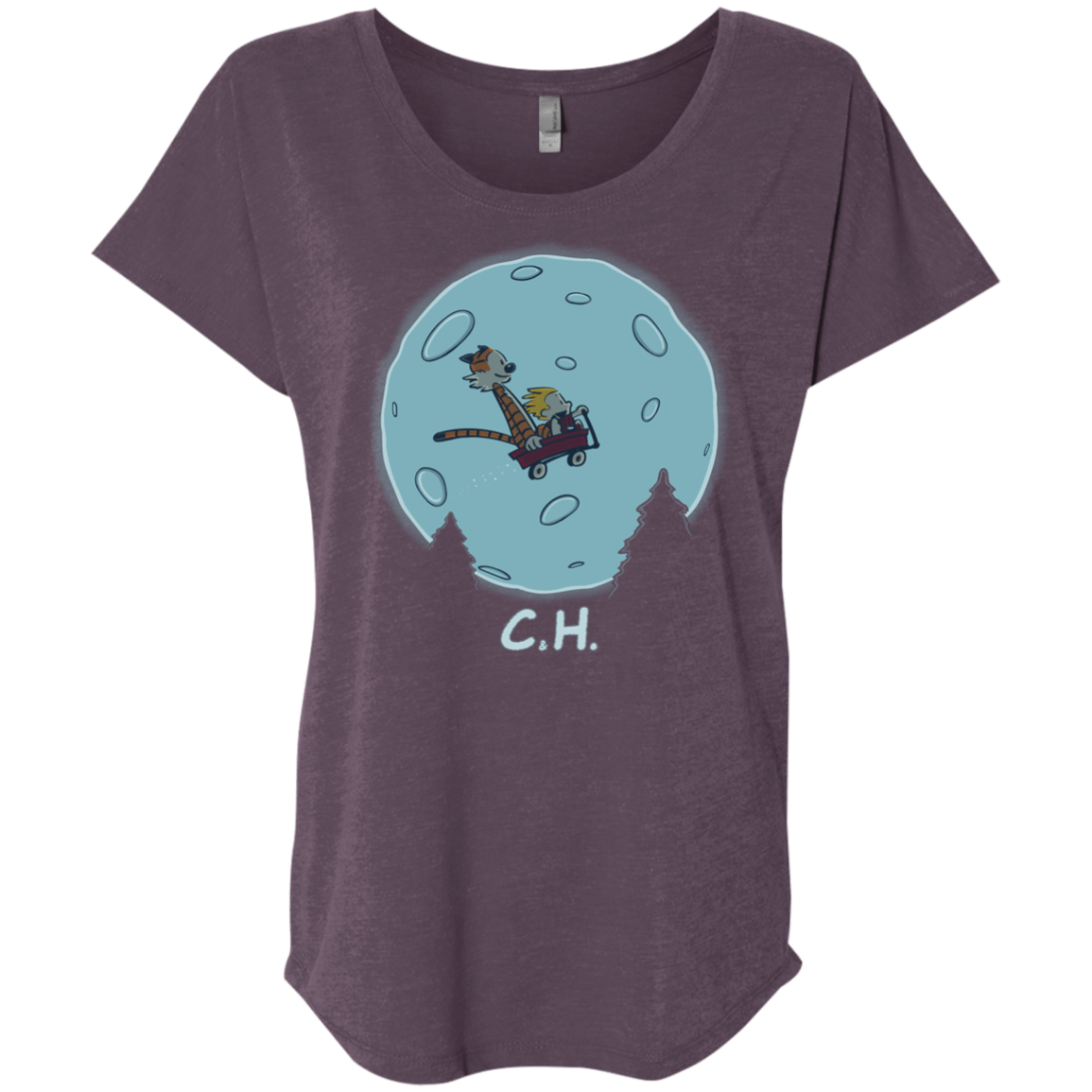 Flying Wagon Triblend Dolman Sleeve