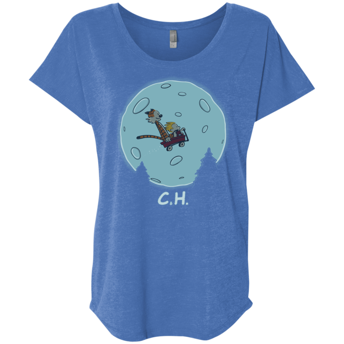 Flying Wagon Triblend Dolman Sleeve