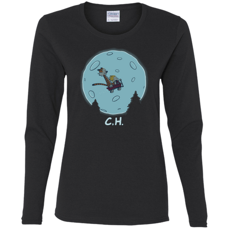 T-Shirts Black / S Flying Wagon Women's Long Sleeve T-Shirt