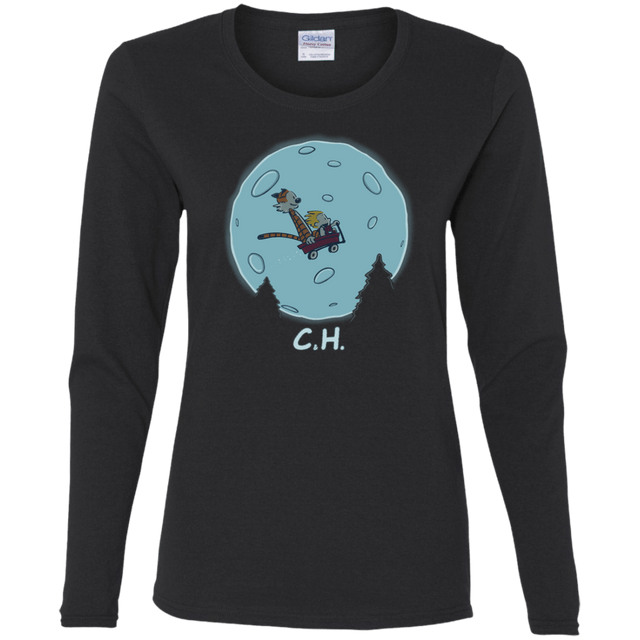 T-Shirts Black / S Flying Wagon Women's Long Sleeve T-Shirt