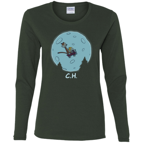 T-Shirts Forest / S Flying Wagon Women's Long Sleeve T-Shirt