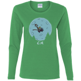 T-Shirts Irish Green / S Flying Wagon Women's Long Sleeve T-Shirt