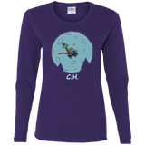T-Shirts Purple / S Flying Wagon Women's Long Sleeve T-Shirt