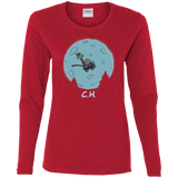 T-Shirts Red / S Flying Wagon Women's Long Sleeve T-Shirt