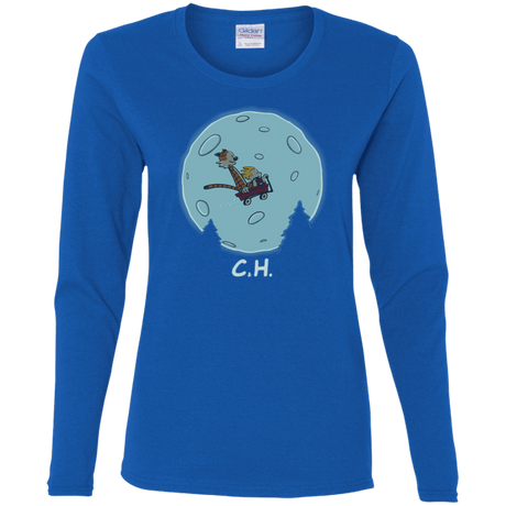 T-Shirts Royal / S Flying Wagon Women's Long Sleeve T-Shirt