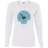 T-Shirts White / S Flying Wagon Women's Long Sleeve T-Shirt