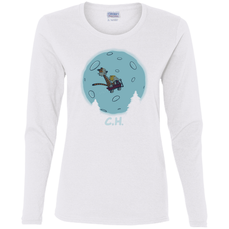 T-Shirts White / S Flying Wagon Women's Long Sleeve T-Shirt