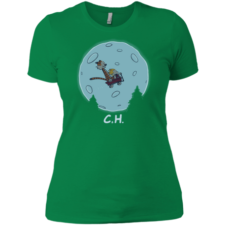 T-Shirts Kelly Green / X-Small Flying Wagon Women's Premium T-Shirt