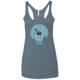 Flying Wagon Women's Triblend Racerback Tank