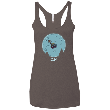 T-Shirts Macchiato / X-Small Flying Wagon Women's Triblend Racerback Tank