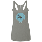 Flying Wagon Women's Triblend Racerback Tank
