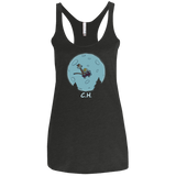 Flying Wagon Women's Triblend Racerback Tank