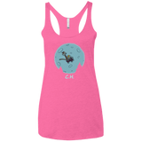 Flying Wagon Women's Triblend Racerback Tank