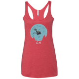 T-Shirts Vintage Red / X-Small Flying Wagon Women's Triblend Racerback Tank