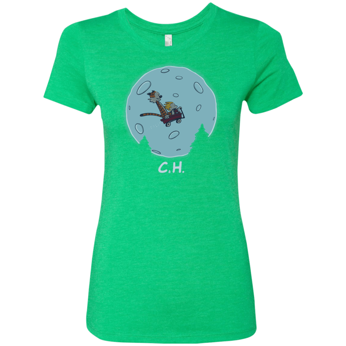 T-Shirts Envy / S Flying Wagon Women's Triblend T-Shirt