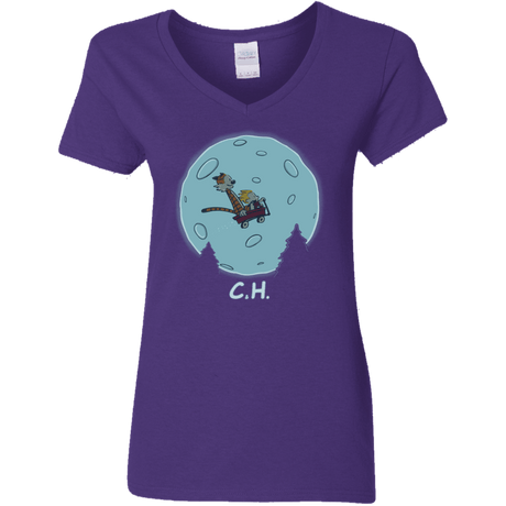 Flying Wagon Women's V-Neck T-Shirt