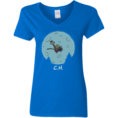 Flying Wagon Women's V-Neck T-Shirt