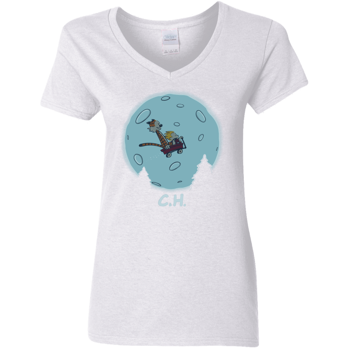 Flying Wagon Women's V-Neck T-Shirt