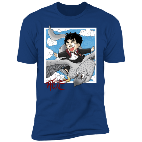 T-Shirts Royal / S Flying with Buck Men's Premium T-Shirt