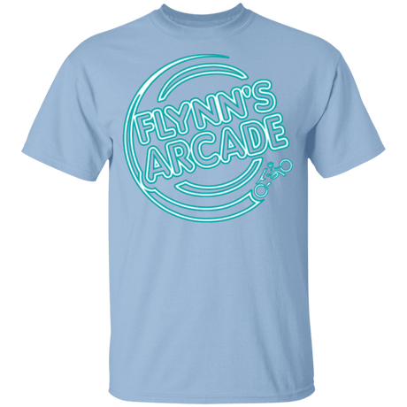 T-Shirts Light Blue / YXS Flynn's Arcade Youth T-Shirt