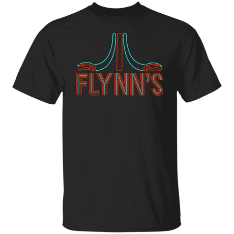 T-Shirts Black / S Flynns Place Tron T-Shirt