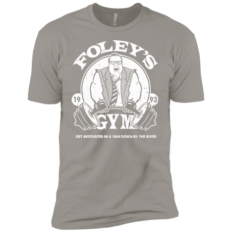 T-Shirts Light Grey / YXS Foleys Gym Boys Premium T-Shirt
