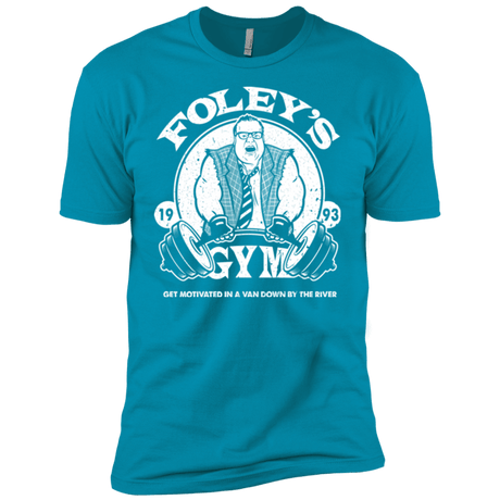 T-Shirts Turquoise / YXS Foleys Gym Boys Premium T-Shirt