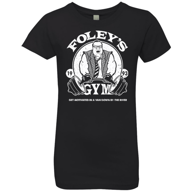 T-Shirts Black / YXS Foleys Gym Girls Premium T-Shirt