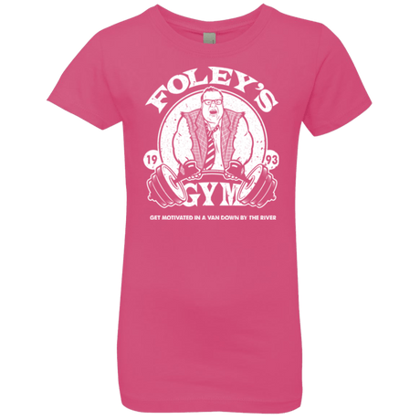 T-Shirts Hot Pink / YXS Foleys Gym Girls Premium T-Shirt