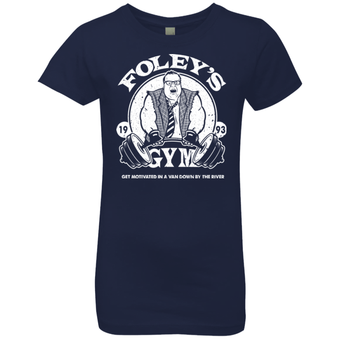 T-Shirts Midnight Navy / YXS Foleys Gym Girls Premium T-Shirt