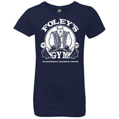 T-Shirts Midnight Navy / YXS Foleys Gym Girls Premium T-Shirt