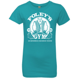T-Shirts Tahiti Blue / YXS Foleys Gym Girls Premium T-Shirt