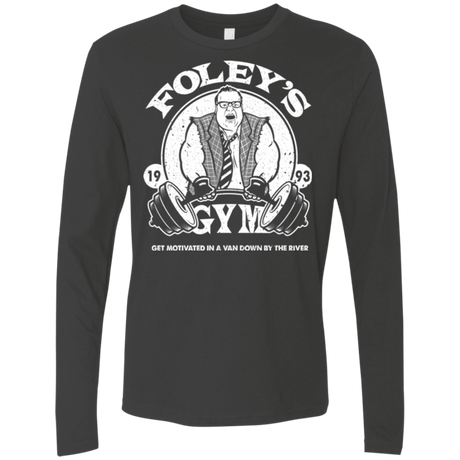 T-Shirts Heavy Metal / Small Foleys Gym Men's Premium Long Sleeve