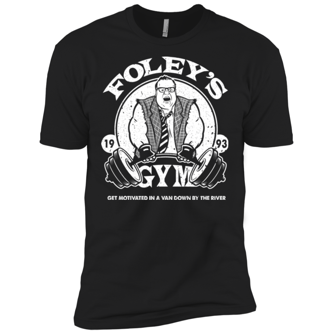T-Shirts Black / X-Small Foleys Gym Men's Premium T-Shirt