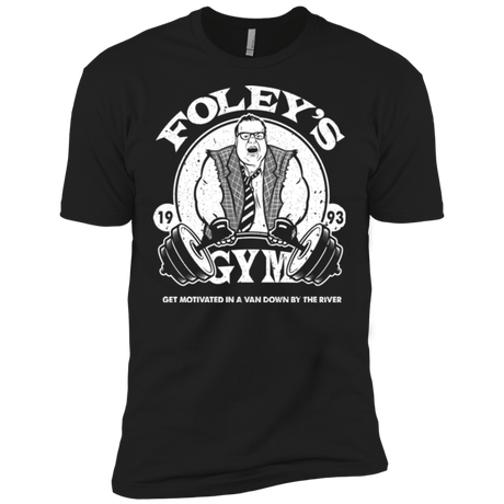 T-Shirts Black / X-Small Foleys Gym Men's Premium T-Shirt