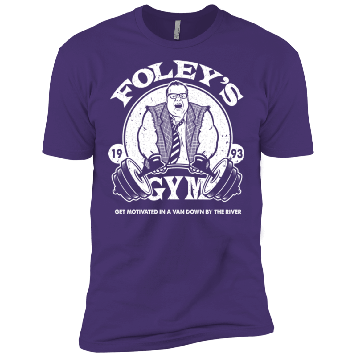 T-Shirts Purple / X-Small Foleys Gym Men's Premium T-Shirt