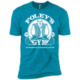 T-Shirts Turquoise / X-Small Foleys Gym Men's Premium T-Shirt