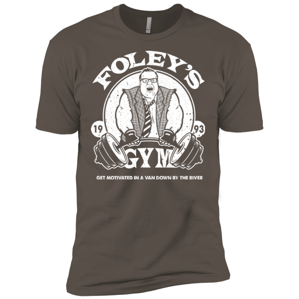 T-Shirts Warm Grey / X-Small Foleys Gym Men's Premium T-Shirt