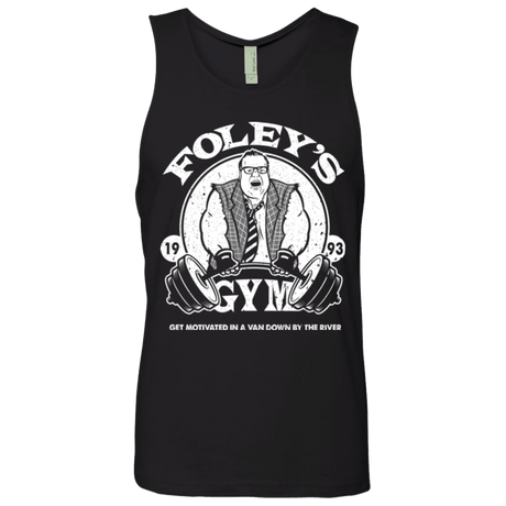 T-Shirts Black / Small Foleys Gym Men's Premium Tank Top