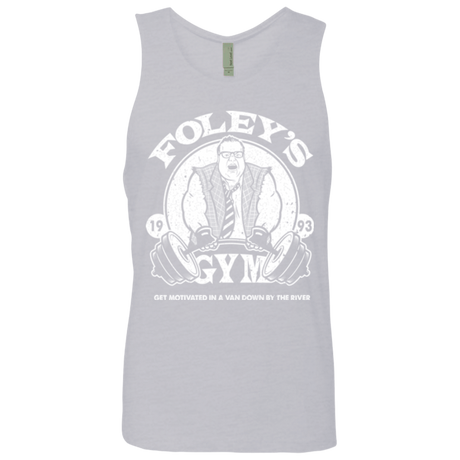 T-Shirts Heather Grey / Small Foleys Gym Men's Premium Tank Top