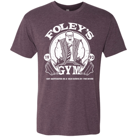 T-Shirts Vintage Purple / Small Foleys Gym Men's Triblend T-Shirt