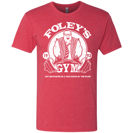 T-Shirts Vintage Red / Small Foleys Gym Men's Triblend T-Shirt