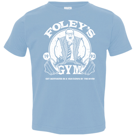 T-Shirts Light Blue / 2T Foleys Gym Toddler Premium T-Shirt