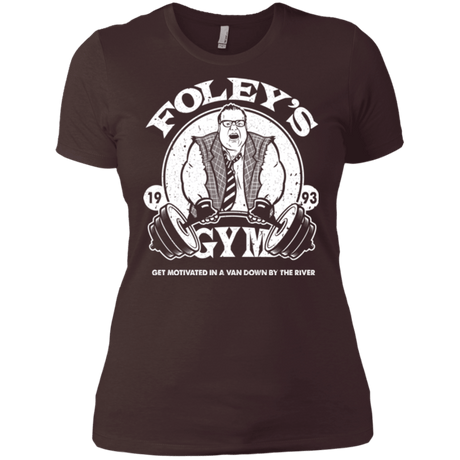T-Shirts Dark Chocolate / X-Small Foleys Gym Women's Premium T-Shirt
