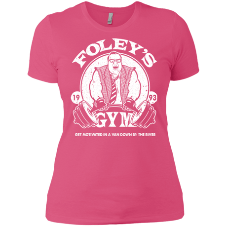 T-Shirts Hot Pink / X-Small Foleys Gym Women's Premium T-Shirt